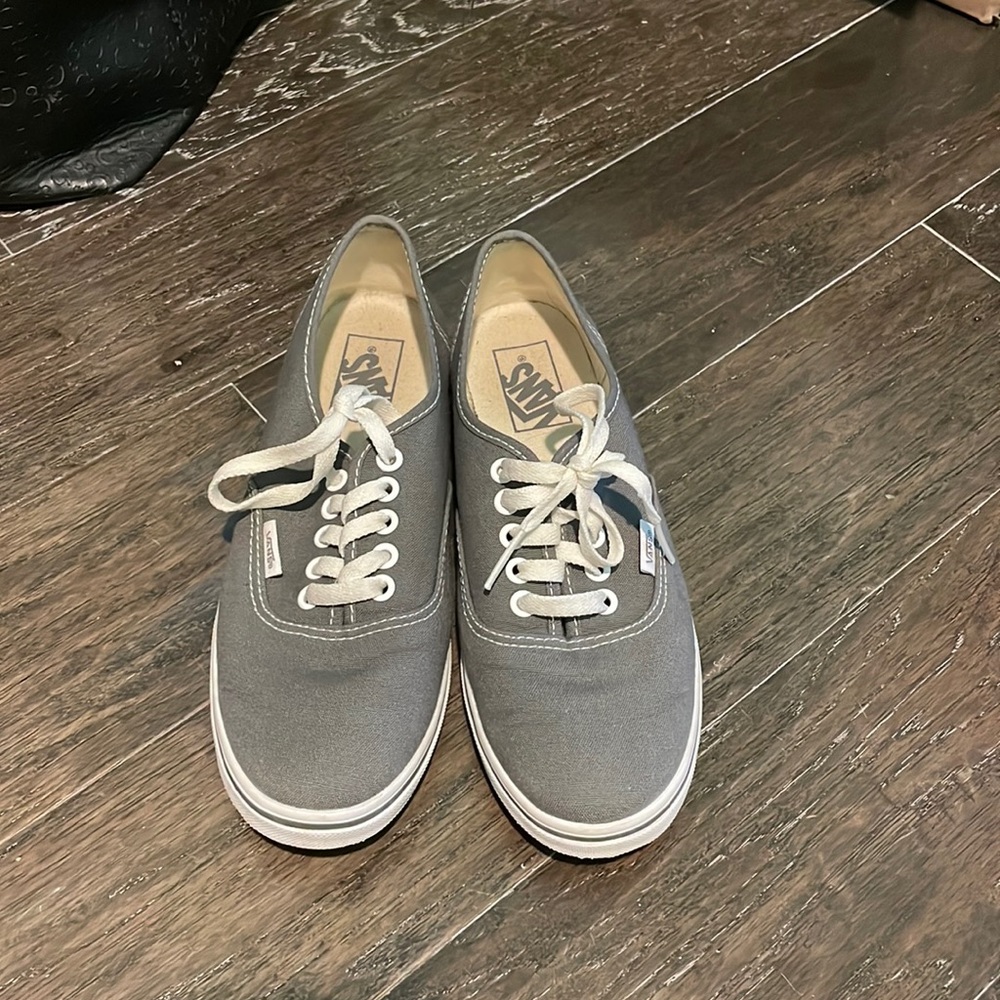 Size 8 Dark Gray Vans